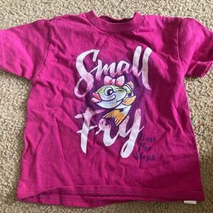 Toddler Girl Bass Pro Shops Pink Small Fry Fish Tshirt